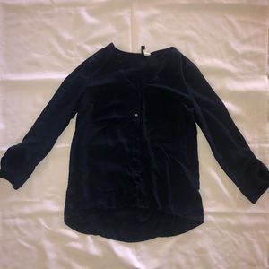 Navy blue H&M blouse